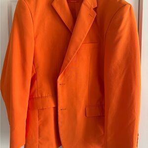 OppoSuits Vibrant Orange Blazer